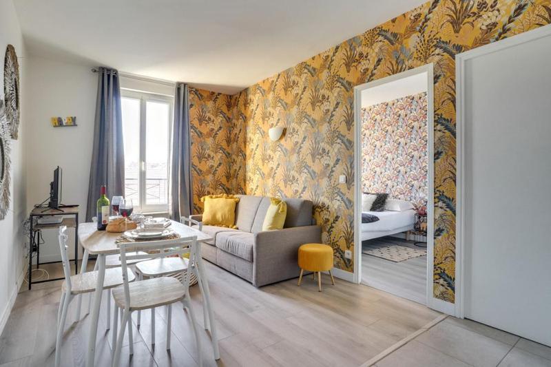 808 Chic Suite - Superb Apartment Bagnolet Buitenkant foto